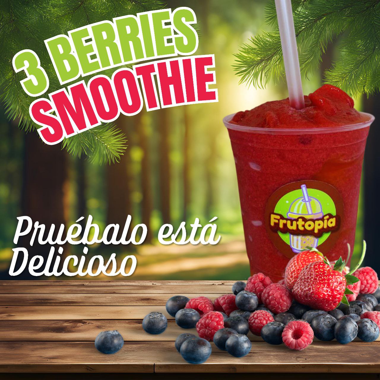 SMOOTHIE 3 BERRIES