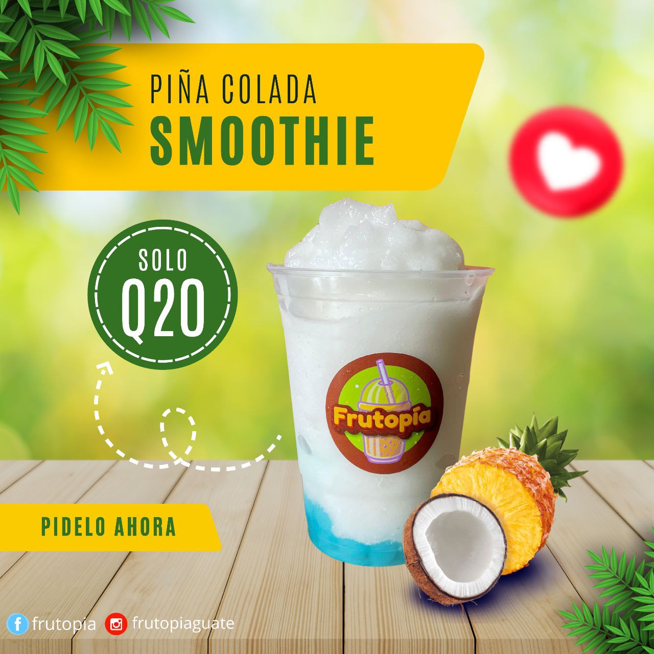 SMOOTHIE PIÑA COLADA
