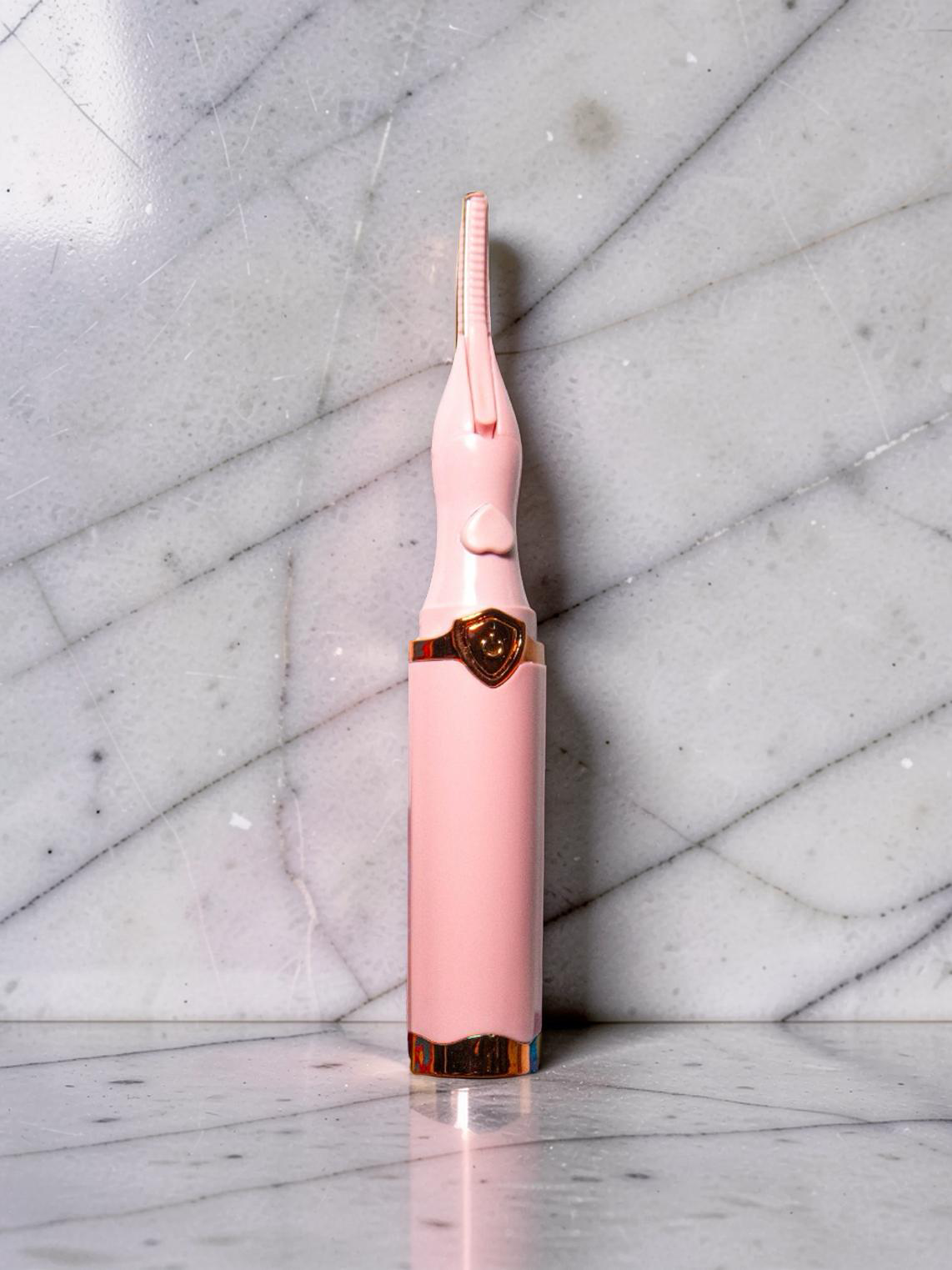Rizador de Pestañas Eléctrico Térmico – Pink Gold Edition